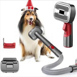 A83G-2-In-1 Dog Hair Vacuum Brush For Grooming & Shedding For Dyson Gen5, V15, V12, V11, V10, V8, V7 Removes Loose Hair