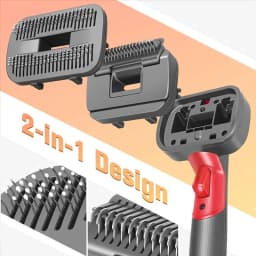 A83G-2-In-1 Dog Hair Vacuum Brush For Grooming & Shedding For Dyson Gen5, V15, V12, V11, V10, V8, V7 Removes Loose Hair