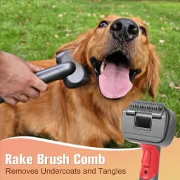 A83G-2-In-1 Dog Hair Vacuum Brush For Grooming & Shedding For Dyson Gen5, V15, V12, V11, V10, V8, V7 Removes Loose Hair