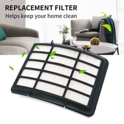 NV350 HEPA Filter For Shark NV351 NV352 NV355 NV360 NV370 NV356E NV357 UV440 UV540 ZU503AMZ Navigator Lift Away Vacuum Cleaner