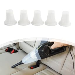 2/3/5 Pcs Reusable Car Vacuum Cleaner Filters Replace Accessories Washable Filters Handheld Vacuum Cleaner Accessories