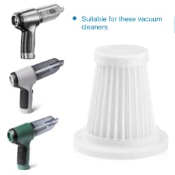 2/3/5 Pcs Reusable Car Vacuum Cleaner Filters Replace Accessories Washable Filters Handheld Vacuum Cleaner Accessories