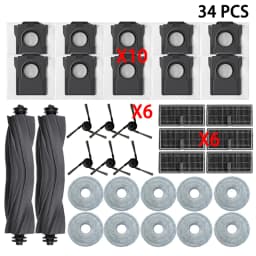 Dreame L10s Ultra Gen3 Robot Vacuum Cleaner Accessories Main Side Brush Mop Cloth Hepa Filter Dust Bag Spare Parts