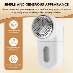 Portable Family Original Lint Remover Rechargable Cloth Fabric Shaver Fluff Pellet Remove Machine for Clothes Sweater