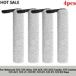 For Roborock F25 ACE F25 Ultra, F25 Combo/ ALT/ LT/ RT/ GT/ XT/ BX Nass Replacement brush roll for wet and dry vacuum