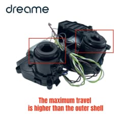 Original Mop Rack Motor Assembly for Without sensing wire for Dreame L20 Ultra/ L30 Ultra/ S30 Pro Robot Vacuum Cleaner Parts