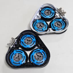 SH50 Replacement Heads Compatible with Philips Norelco Series 5000 Electric Shave Razor Blades, Black/Silver