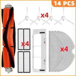 Fit For Xiaomi Dreame F9 Robot Vacuum Cleaner Accessories Side Brush Mop Cloth Main Roller Hepa Filter Cover Replacement Parts