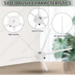 For Roborock S5, S5 Max, S6 MaxV, S6 Pure, E4, E5, S51, S52, S55 Robot Vacuum Spare Parts Main Side Brush Hepa Filter Mop Cloth