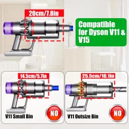 For Dyson V11 V15 SV14 SV15 SV22 Vacuum Upgraded Dust Container Cleaner Large Container Replacement Big Bin Assembley Part