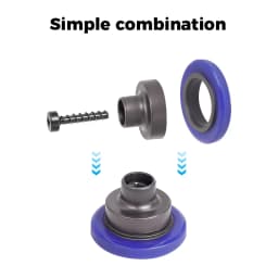 For Dyson V7 V8 V10 V11 Scroll Axis Replacement Rear Brush Bar Soft Roller Spare Parts Vacuum Cleaner Repair Components