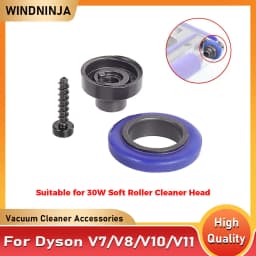 For Dyson V7 V8 V10 V11 Scroll Axis Replacement Rear Brush Bar Soft Roller Spare Parts Vacuum Cleaner Repair Components