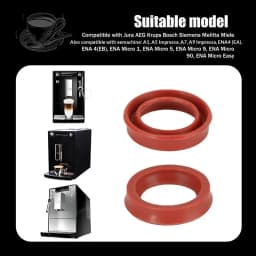 1/10pcs Silicone Texture For Coffee Machine Seals For AEG Water Sealing Rings Coffee Machine Water Tanks