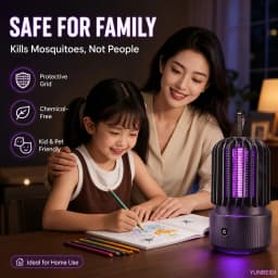 Mosquitoes Away Light Silent Night Light USB Charging Combined Ultraviolet Nets Lamp Camping in Indoor and Outdoor Common