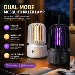 Mosquitoes Away Light Silent Night Light USB Charging Combined Ultraviolet Nets Lamp Camping in Indoor and Outdoor Common