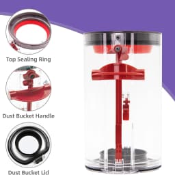 For Dyson V15 V11 V8 V7 V10 Vacuum Attachment Brush Head HEPA Filters Replacement Parts Bin Bust Extension Wand Quick Release