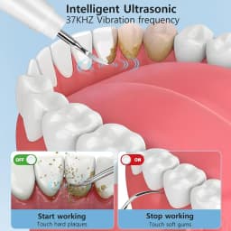 Ultrasonic Scaler Plaque Remover for Teeth Dental Calculus Remover with 5 Modes Teeth Cleaning Kit Sonic Tartar Remover