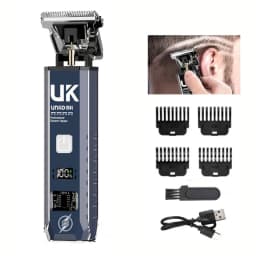 2026 New Arrival!Professional Cordless Hair Clipper, Rechargeable Electric Hair Trimmer for Men Home & Salon Use/T9 Hair Clipper