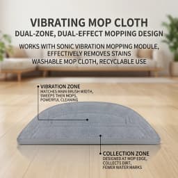 Roborock S8 MaxV Ultra Robot Vacuums Cleaner Accessory Dust Bag Main Side Brush Hepa Filter Mop Cloths Spare