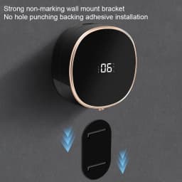 Touchless Automatic Smart Sensor Adjustable Soap Dispenser for Bathroom Kitchen Sink Hand Dish Washing Household