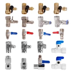 UF Ultrafiltration Water Purifier Reverse Osmosis Filter Three-way Inlet Switch, Used for Valve Group 1/2 "BSP to 1/4" 3/8"shunt