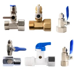 UF Ultrafiltration Water Purifier Reverse Osmosis Filter Three-way Inlet Switch, Used for Valve Group 1/2 "BSP to 1/4" 3/8"shunt