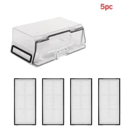 Hepa Filter/Dust Bin Kit for Roborock T7S T7SPlus S7 S70 S75 Dust Box Robot Vacuum Cleaner With Filter Part