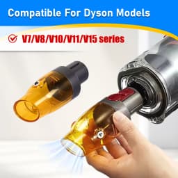 Household Vacuum Suction Head Adapter For Dyson V7 V8 V10 V11 V15 SV10 SV12 SV14 Vacuum Cleaner Compression Storage Bag Nozzle