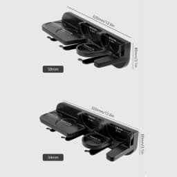 Self-Adhesive Wall Mount Filter Tool Holder Rack Espresso For Barista Filter Holder Coffee Filter Accessories Tools Wall Shelf
