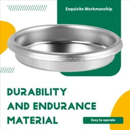 58Mm Coffee Machine Blank Filter/Stainless Steel Backwash Cleaning Blind Bowl Coffee Machine Accessories