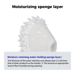 Sweeping Robot Mop Cloths for Narwal J3/ J4 / Freo X Ultra / J4 Lite /J5 / Freo Z Ultra Vacuum Cleaner Accessories Mop Pad Parts