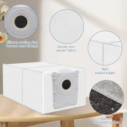 Bags for Ecovacs Deebot X8 Pro OMNI / X8 OMNI / X9 Pro Omni / T50 Pro OMNI / T50 MAX OMNI / T50 OMNI / T80 Omni / T80 Pro Omni