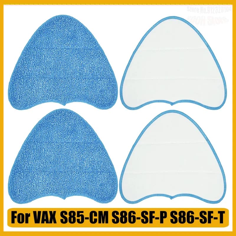 For Vax S85-CM,S86-SF-P,S86-SF-T,S86-SF-C,S86-SF-CC,S2ST,S2S,VRS29M,VRS26 Reusable and Washable Microfiber Replacement Mop Pad