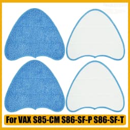 For Vax S85-CM,S86-SF-P,S86-SF-T,S86-SF-C,S86-SF-CC,S2ST,S2S,VRS29M,VRS26 Reusable and Washable Microfiber Replacement Mop Pad