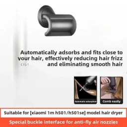 H501/H501SE for Xiaomi Mijia Hair Dryer Drying Modeling Mouthpiece Accessories