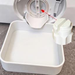 1/3 Pack, Heavy Duty Washing Machine Leak Drain Tray with Spare Funnel & Opener, Floor Water Protection Pan for Laundry Bathroom
