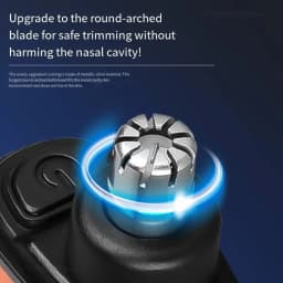 New Nose Hair Trimmer TX05, Mini Portable Electric Clipper,USB Rechargeable, Low Noise, Compact, Washable, Travel Grooming Tool