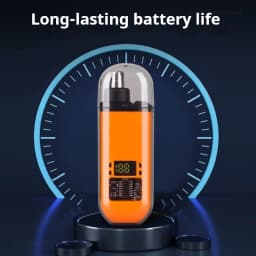 New Nose Hair Trimmer TX05, Mini Portable Electric Clipper,USB Rechargeable, Low Noise, Compact, Washable, Travel Grooming Tool