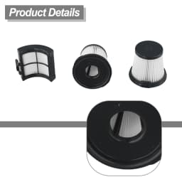 For Shark Detect Pro Cordless Vacuum IW3511 IW3120 IW1111 IW1120 Replacement Back Filter And Two Prefilters To Support Air