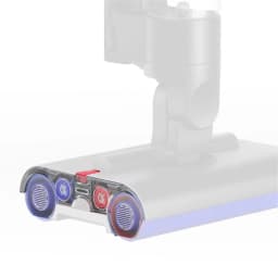 update. Floor Scrubber Side Cover for Dyson Wash G1 Wet Cleaner Vacuum Attachment Dual-Roller Floor Brush Side Cover