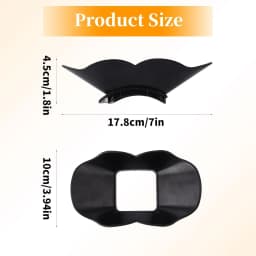 Splash Cover for Ninja Slushie Machine FS301 FS300 Liquid Guide Cap Accessories Plastic Anti-Splash Flow Hood Liquid Guide Cover