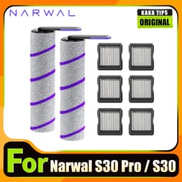 Accessories For NARWAL S30 / S30 Pro Cordless Wet Dry Vacuum Cleaner Brush Roller And HEPA Filter Replacement Spare Parts