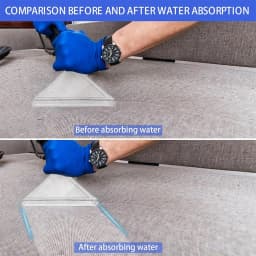 Wet Vacuum Cleaner Spray Nozzle Inner Diameter 38 mm, for Cleaning Sofas, Carpets, Etc., Upholstery Vacuum Cleaner Nozzle