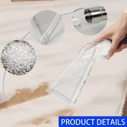 Wet Vacuum Cleaner Spray Nozzle Inner Diameter 38 mm, for Cleaning Sofas, Carpets, Etc., Upholstery Vacuum Cleaner Nozzle
