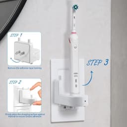 For the Oral-B Braun Electric Toothbrush Charger Oral-B 3757 Electric Toothbrush Induction Charging Dock Wall, Waterpr