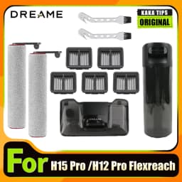 Original Accessories For Dreame H12 Pro Flexreach /H15 Pro Clean Water Tank Brush Roller HEPA Filter Holder Vacuum Cleaner Parts