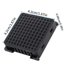 Activated Carbon Refrigerator Air Filter Compatible with Liebherr 9096989 9882429 9882460 7440021-00 Deodorizing Fresh Air