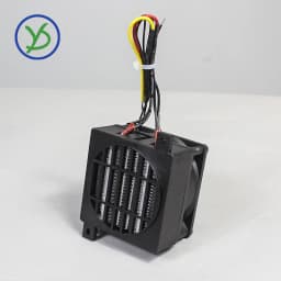 106*80mm 80W~600W 12V~220V Insulated PTC Heater With Fan Constant Temperature Electric PTC Fan Heater Element Space Heating