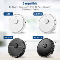 Roborock S5 MAX S50 MAX S55 MAX S6 MAXV HEPA Filter Side/Main Brush Water Tank Tray Mop Dust Box Vacuum Cleaner Accessories