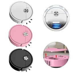 1 Pcs 3 In 1 Robot Vacuum Cleaner Sweeping And Wet Mopping Floor Smart Sweeping Robot For Home Accessories